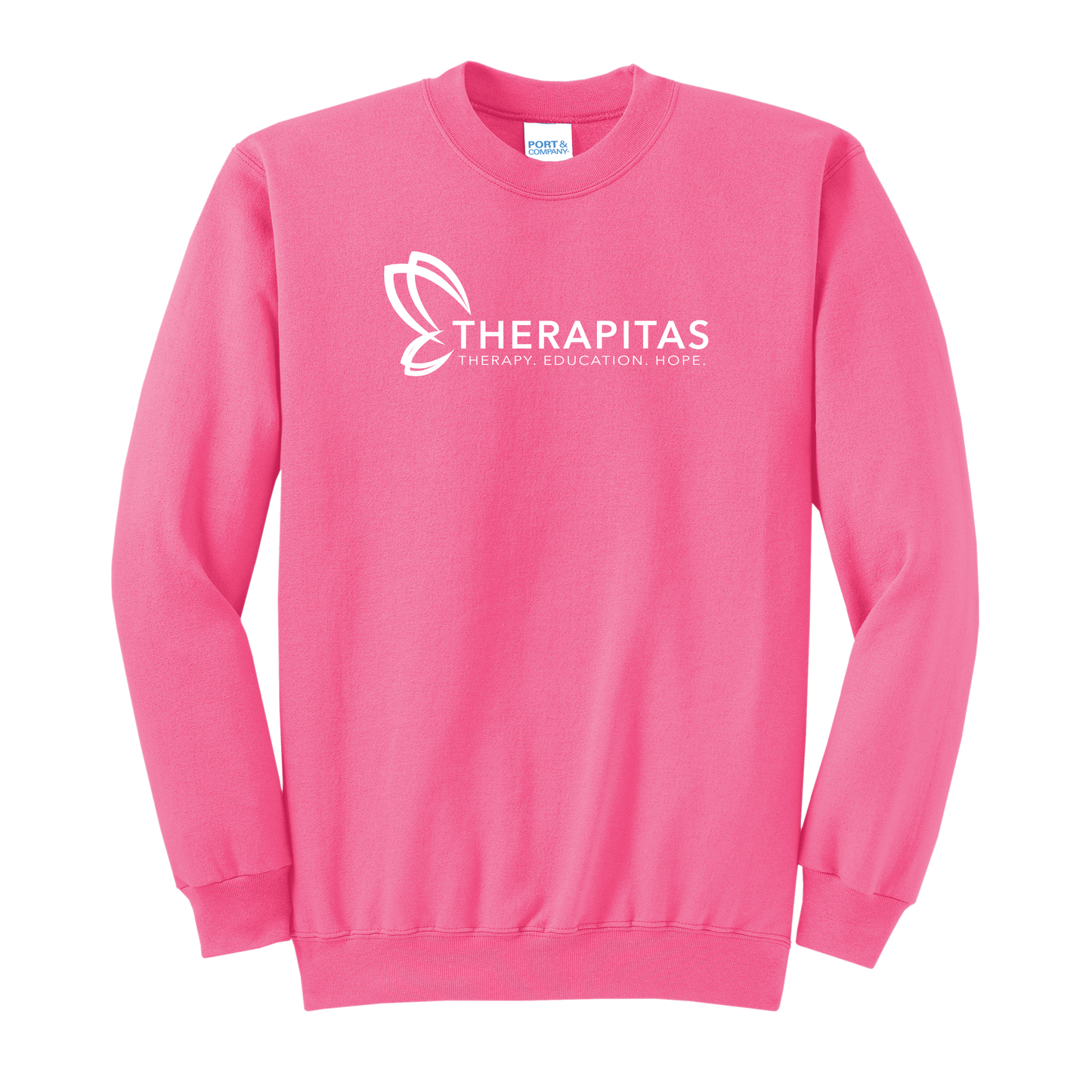 Therapitas - Port & Company® Core Fleece Crewneck Sweatshirt